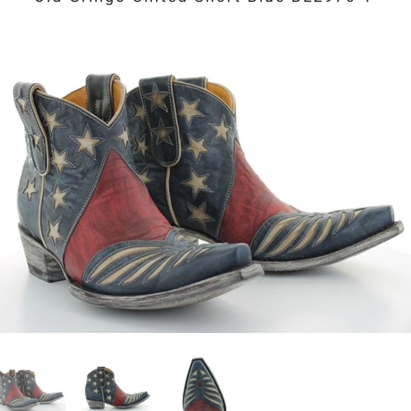 old gringo american flag boots